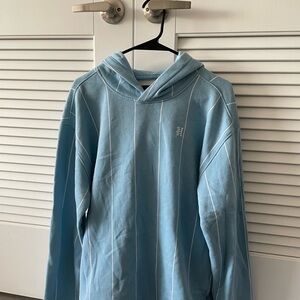 Hollister Sky Blue Hoodie Sweater